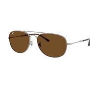 Ray-Ban - Lunettes de soleil élégantes Bain Bridge Polarized - unisex - Accessoires - Gris - Taille: 62 MM