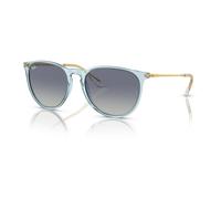 Ray-Ban - Lunettes de Soleil Erika Bleu Clair/Gris Ombré - Femme - Accessoires - Bleu - Taille: 54 MM