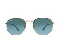 Ray-Ban HEXAGONAL RB 3548 N 91233M, Lunettes de soleil, Ronde, Unisex, Doré