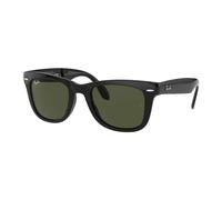 Ray-Ban Lunettes de soleil RB4105 Folding Wayfarer Homme Noir G15 Injecté Carré Normale
