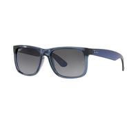 Ray-Ban Lunettes de soleil RB4165 Justin 6596T3 Homme Nylon Bleu Gris Carré Polarisé Ombré
