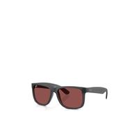 Ray - Ban Homme Ray - Ban RB4165 JUSTIN 687375 Lunettes de soleil Nylon Gris Violet Carré Normale