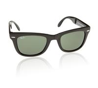 Ray-Ban Lunettes de soleil RB4105 Folding Wayfarer Homme Noir G15 Injecté Carré Normale