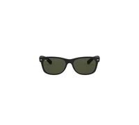 Ray-Ban Lunettes de soleil RB2132 New Wayfarer 622 Unisexe Injecté Noir Vert G15 Carré Normale