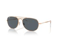 Ray-Ban - Lunettes de soleil pilote classiques avec monture en or rose - unisex - Accessoires - Jaune - Taille: 57 MM