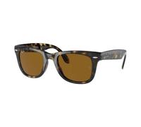 Ray - Ban Homme Ray - Ban RB4105 FOLDING WAYFARER 710 Lunettes de soleil Injecté Tortue Carré Normale