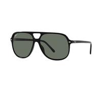 Ray-Ban - Lunettes de soleil polarisées noir/vert - unisex - Accessoires - Noir - Taille: 56 MM
