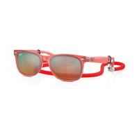 Ray - Ban Enfant RJ9052S JUNIOR NEW WAYFARER 7145A8 Lunettes de soleil Injecté Rouge Orange Carré Normale