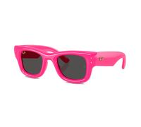 Ray - Ban Unisex RB4940 WAYFARER PUFFER 683287 Lunettes de soleil Nylon Rose Noir Carré Normale