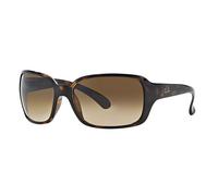 Ray - Ban Femme Ray - Ban RB4068 RB4068 710/51 Lunettes de soleil Injecté Tortue Carré Normale Ombré