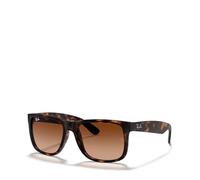 Ray - Ban Homme Ray - Ban RB4165 JUSTIN 710/13 Lunettes de soleil Injecté Tortue Marron Carré Normale