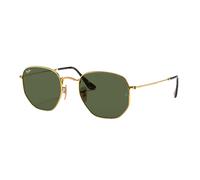 Ray-Ban Lunettes de soleil - Hexagonal - RB3548N - 001 - 51mm - Or, Aviateur
