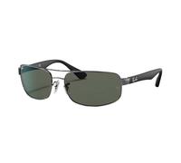Ray - Ban Homme RB3445 RB3445 004 Lunettes de soleil Acier Gris G15 Carré Normale