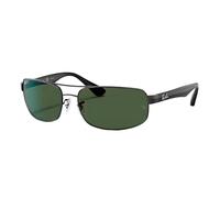 Ray-Ban Homme Sunglass RB3445 - Couleur du Monture: Noir, Couleur de Lentille: Vert G-15