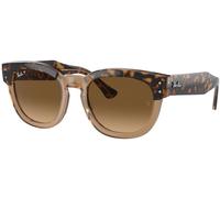 Ray-Ban Lunettes de soleil Mega Hawkeye RB 0298S (1292M2) Femme Havana Polarisé Marron
