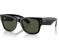 Ray-Ban Lunettes de soleil RB 0840S 901/31 Noir Verres verts Protection catégorie 2