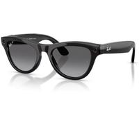 Ray - Ban Unisex Ray - Ban Meta RW4014 Skyler 601/T3 - GEN 2 Lunettes de soleil Injecté Noir Gris Géométrique Polarisé Ombré