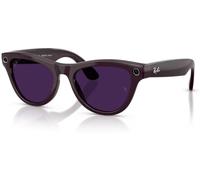 Lunettes connectées META Ray-Ban Skyler (Gen 2) - Violet mystique brillant, Verres Transitions® améthyste