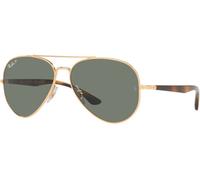 Ray - Ban Unisex RB3675 001/58 Lunettes de soleil Métal Or G15 Pilote Polarisé
