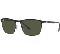 Ray-Ban Lunettes de soleil RB 3686 (186/31) Femme Noir / Vert 57 mm
