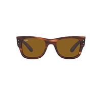 Ray-Ban Lunettes de Soleil RB 0840S Striped Havana/Brown 51/21/145 unisexe