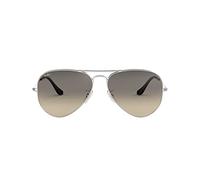Ray-Ban - Lunettes de Soleil - RB3025 Aviator Metal Aviator 55 mm, Argenté (003/32), 55 mm