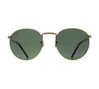 Ray-Ban Lunettes de Soleil RB3637 New Round 919631 or Vert 53mm