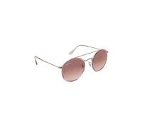 Ray - Ban Unisex Ray - Ban RB3647N 9069A5 Lunettes de soleil Métal Bronze Marron Ronde Normale Ombré