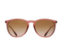 Ray - Ban Femme RB4171 ERIKA 659013 Lunettes de soleil Nylon Marron Marron Pantos Normale Ombré