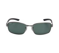 Ray-Ban - Lunettes de soleil rectangulaires en métal Active Lifestyle - Homme - Accessoires - Vert - Taille: ONE Size