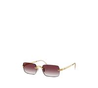 Ray-Ban - Lunettes de soleil rectangulaires sans monture - unisex - Accessoires - Jaune - Taille: 54 MM