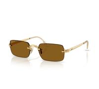 Ray-Ban - Lunettes de soleil rectangulaires - unisex - Accessoires - Jaune - Taille: 54 MM