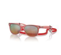 Ray - Ban Enfant RJ9052S JUNIOR NEW WAYFARER 7145A8 Lunettes de soleil Injecté Rouge Orange Carré Normale