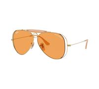 Ray - Ban Unisex Ray - Ban x DOLCE&GABBANA RB3138M 001/7 Lunettes de soleil Métal Or Orange Pilote Normale