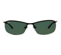 RAY BAN Lunettes de Soleil Top Bar RB3183 Noir Mixte