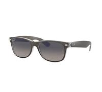 Ray - Ban Unisex RB2132 NEW WAYFARER 614371 Lunettes de soleil Injecté Gris Gris Carré Normale Ombré