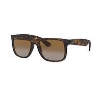 Ray-Ban Lunettes de soleil unisexes Rb4165 justin 865/t5 havana rubber polar brown gradient