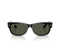 Ray-Ban Lunettes de soleil unisexes ESSENTIALS Full Rim, Argenté - Dégradé de gris, 57 mm