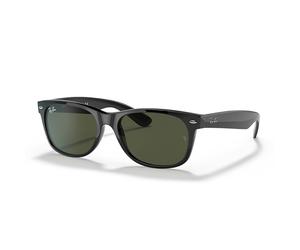 Ray-Ban Lunettes de soleil unisexes Rb2132 new wayfarer 901l black crystal green