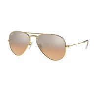Ray-Ban Lunettes de soleil unisexes RB3025 001/3E 62-14 Aviator Gradient