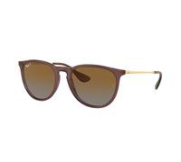 Ray-Ban Lunettes de soleil unisexes RB4171 6593T5 54 Erika Dark Brown