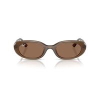 Ray-Ban – Lunettes de soleil RB4441D 677973 – Mixte Injecté Marron/Gris – Pillow Normale