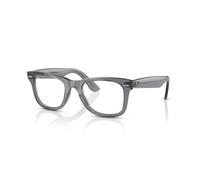 Ray - Ban Unisex Ray - Ban RX4340V WAYFARER EASE 8225 Montures optiques Acétate Gris Transparent Carré Normale