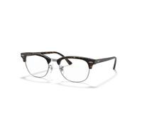 Ray - Ban Unisex Ray - Ban RX5154 CLUBMASTER 2012 Montures optiques Acétate Marron Transparent Carré Normale