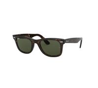 Ray-Ban Femmes Lunettes de soleil 'Wayfarer 0RB2140' noir / marron, Gris 50