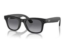 Ray - Ban Unisex Meta RW4006 Wayfarer 601ST3 Lunettes de soleil Injecté Noir Gris Carré Polarisé Ombré