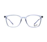 Ray-Ban Lunettes RX7185 8235 Transparent Bleu Foncé Hommes Femmes