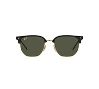 Ray-Ban Lunettes de soleil RB4416 New Clubmaster Unisexe Injecté Noir/Vert Géométrique Normale