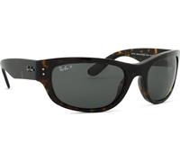 Ray-Ban Lunettes de soleil RB2289 Mega Balorama 902/48 Unisexe Acétate Tortue Gris Polarisé