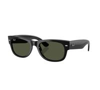 Ray-Ban Lunettes de soleil RB0832S Mega Wayfarer II Acétate Noir/Vert Carré 901/31 Unisexe Normale